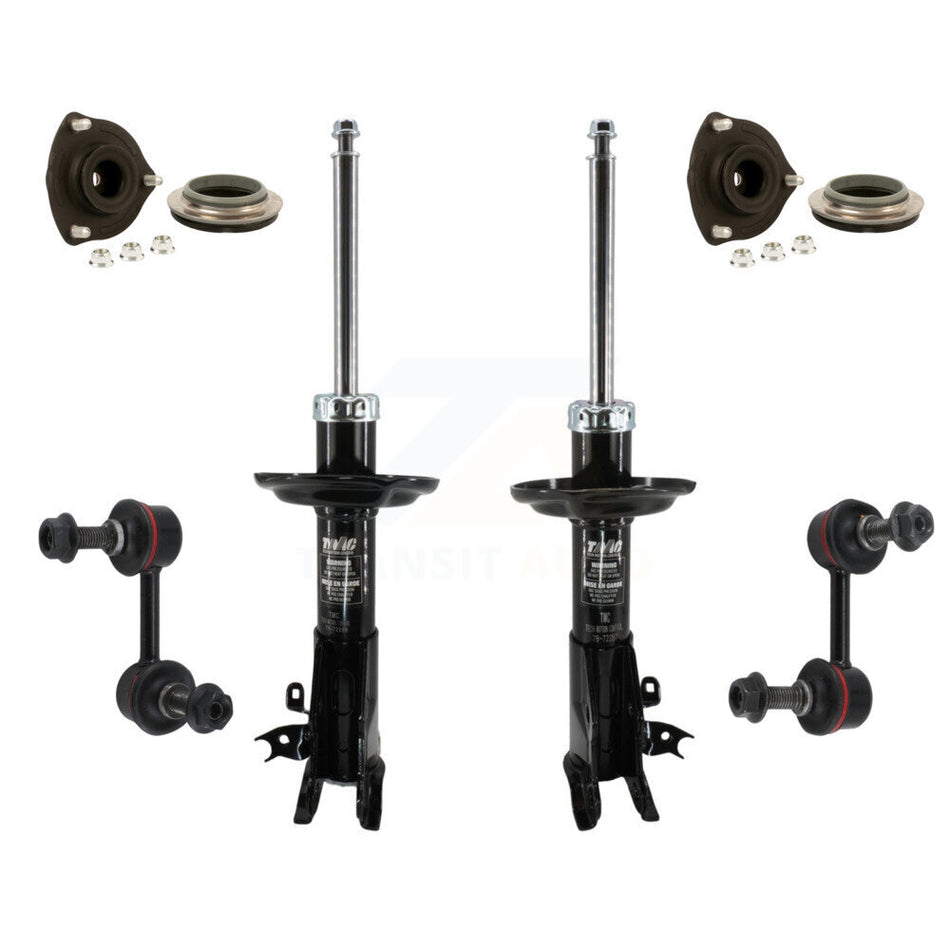 Front Strut And TOR Link Kit & Mount (6Pc) For 2006-2011 Honda Civic Acura CSX KSS-106827