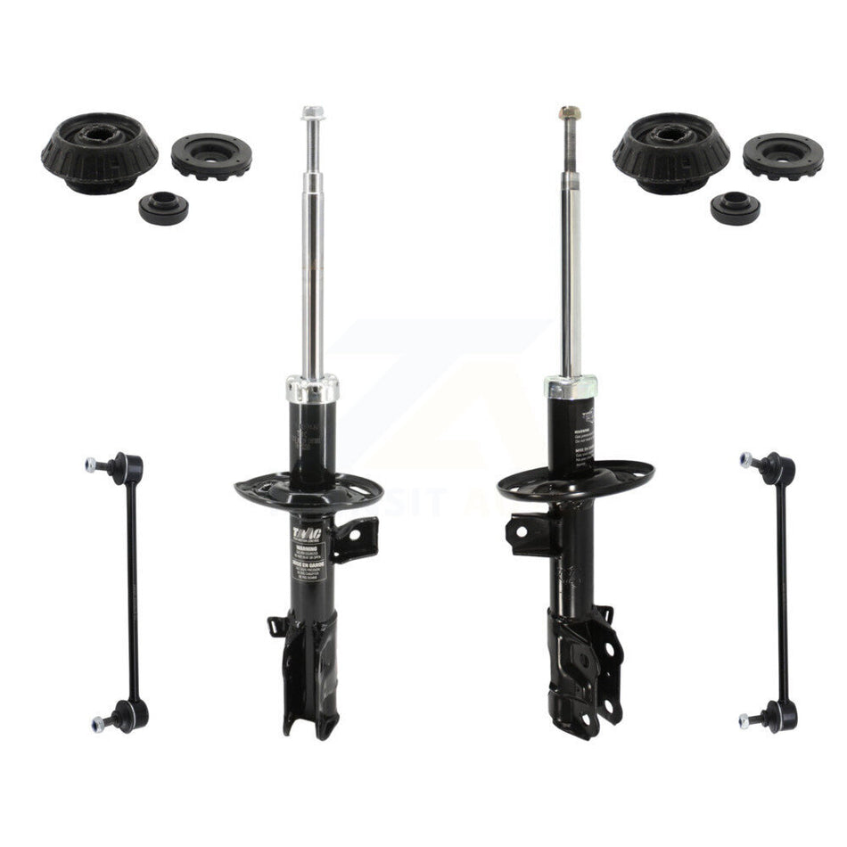 Front Strut TQ Link Kit And Mount (6Pc) For 2007-2008 Honda Fit KSS-106986