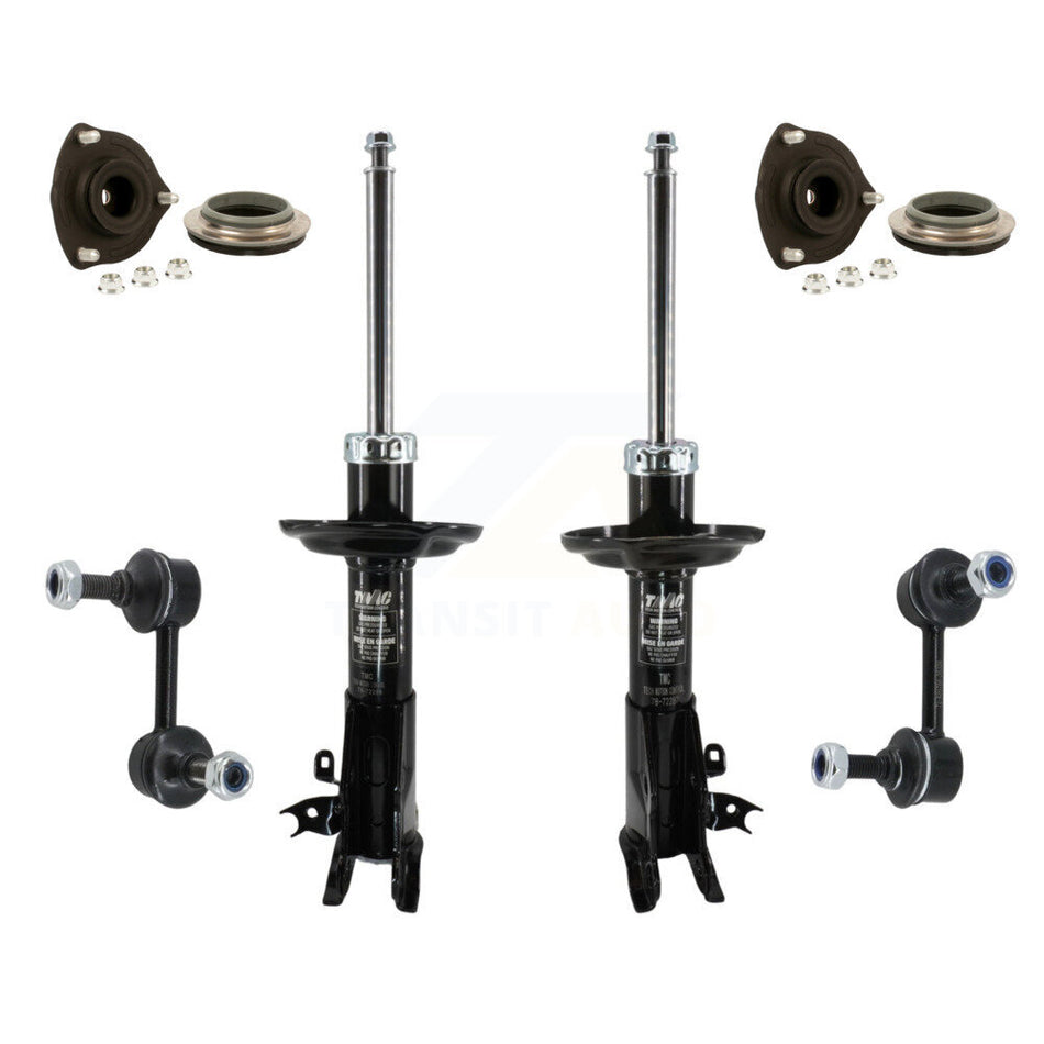 Front Strut TQ Link Kit And Mount (6Pc) For 2006-2011 Honda Civic Acura CSX KSS-106987