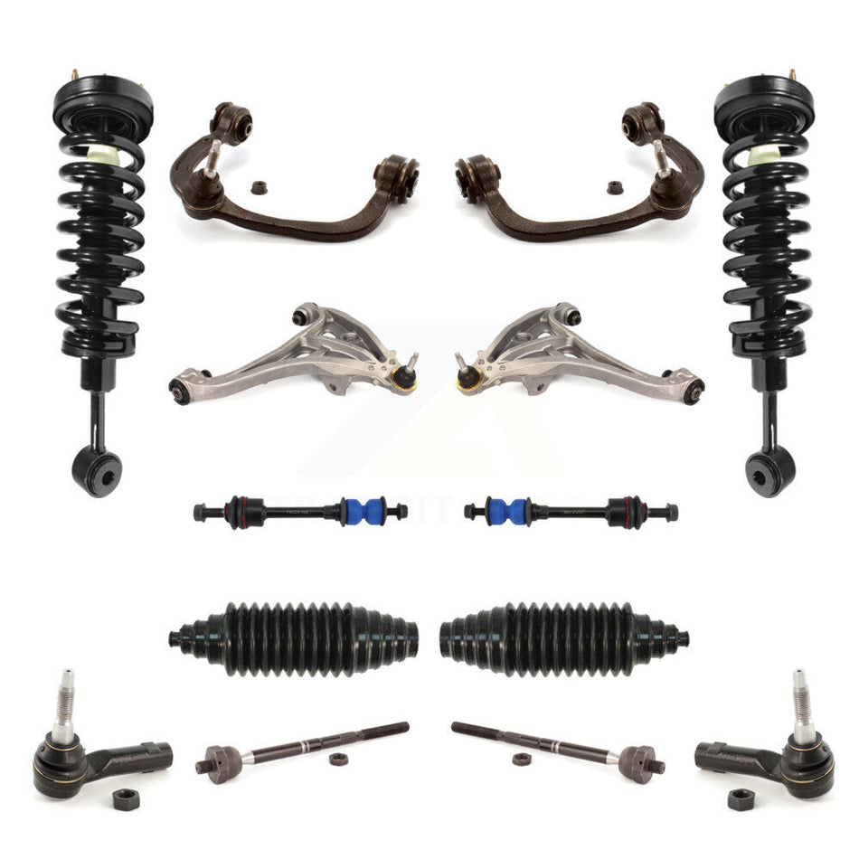 Front Suspension Control Arms Strut Assembly Link Kit (14Pc) For 2006 Ford F-150 4WD KSS-107637
