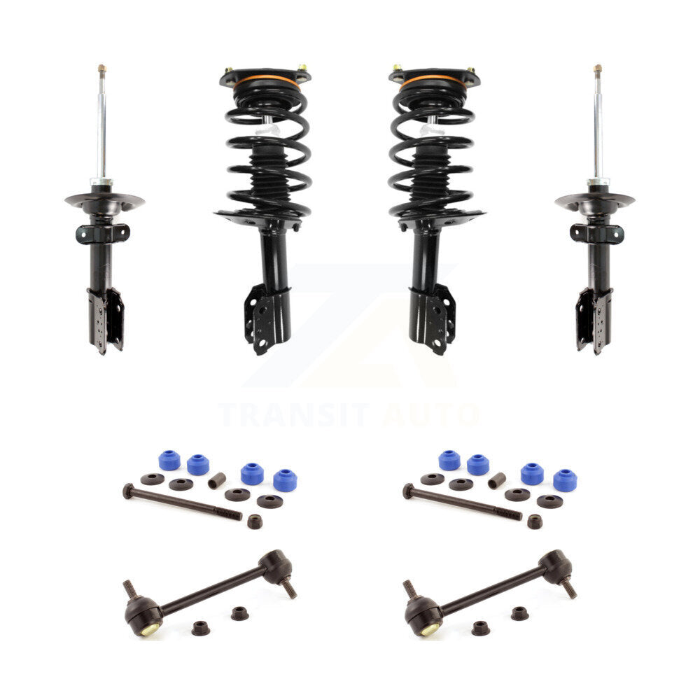 Front Rear Complete Suspension Strut & TOR Bar Link Kit For Chevrolet Impala KSS-107645