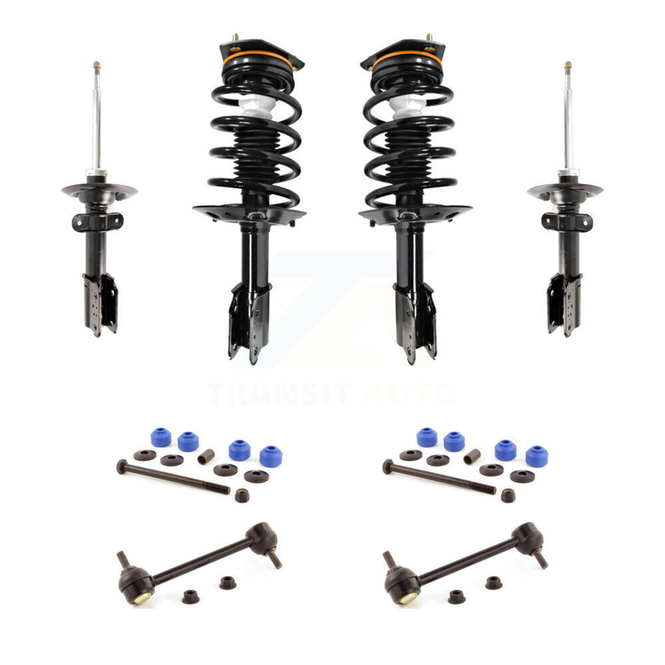 Front Rear Complete Strut & TOR Bar Link Kit For Chevrolet Impala Oldsmobile KSS-107647