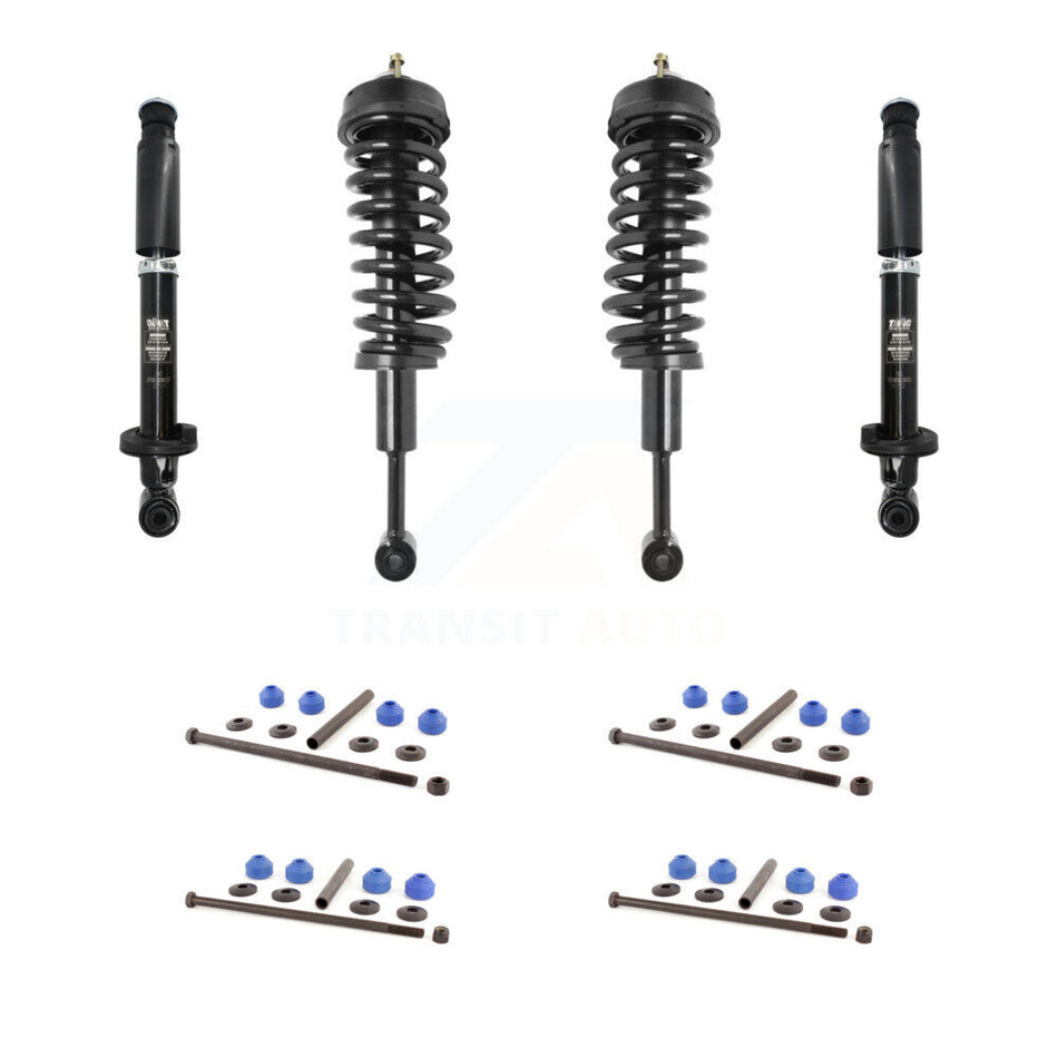 Front Rear Complete Strut & TOR Bar Link Kit For Ford Explorer Sport Trac 4WD KSS-107653