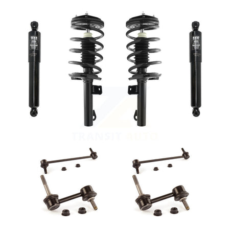 Front Rear Complete Strut Shock & TOR sway Bar Link Kit For 2004 Mercury Monterey KSS-107675