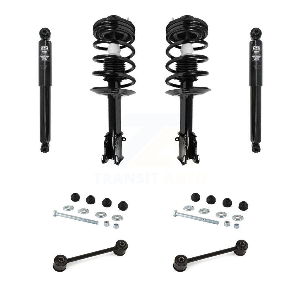 Front Rear Complete Strut Shock & TOR Bar Link Kit For 2001-2010 Chrysler PT Cruiser KSS-107683