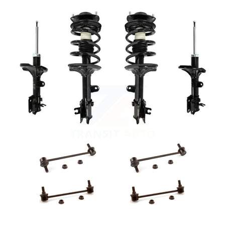 Front Rear Complete Strut & TOR sway Bar Link Kit (8Pc) For Hyundai Tucson Kia KSS-107701