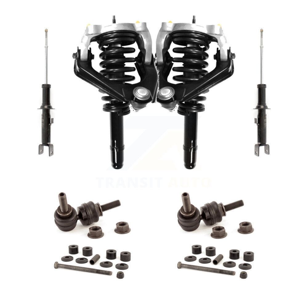 Front Rear Complete Strut & TOR Bar Link Kit (8Pc) For Chrysler Sebring Cirrus KSS-107728