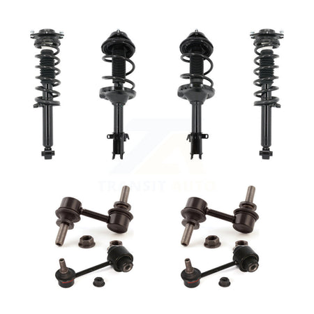 Front Rear Complete Strut & TOR sway Bar Link Kit (8Pc) For 2013-2014 Subaru Outback KSS-107805