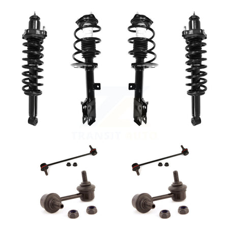 Front Rear Complete Strut & TOR Bar Link Kit (8Pc) For 2007-2009 Jeep Patriot Compass KSS-107811