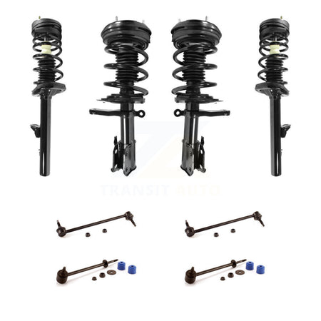 Front Rear Complete suspension Strut & TOR Bar Link Kit (8Pc) For Chrysler Concorde LHS KSS-107813