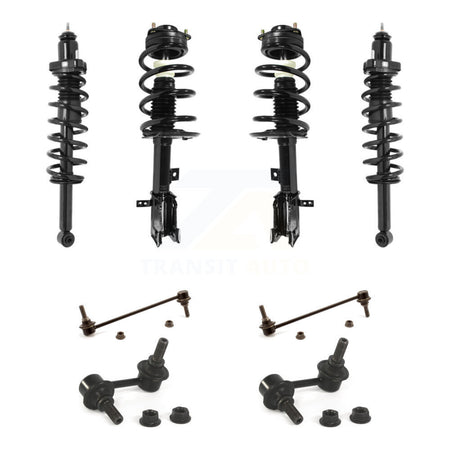 Front Rear Complete Strut & TOR sway Bar Link Kit (8Pc) For 2009-2010 Dodge Journey 3.5L KSS-107814