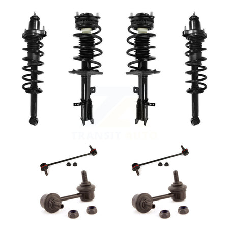 Front Rear Complete Strut & TOR Bar Link Kit (8Pc) For Chrysler 200 Dodge Avenger Sebring KSS-107815