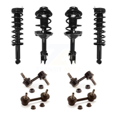 Front Rear Complete suspension Strut & TOR sway Bar Link Kit (8Pc) For Subaru Outback KSS-107816