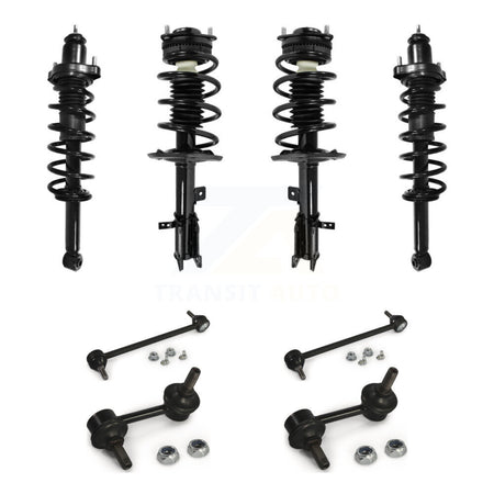 Front Rear Complete Strut & TQ Bar Link Kit (8Pc) For Chrysler 200 Dodge Avenger Sebring KSS-107823