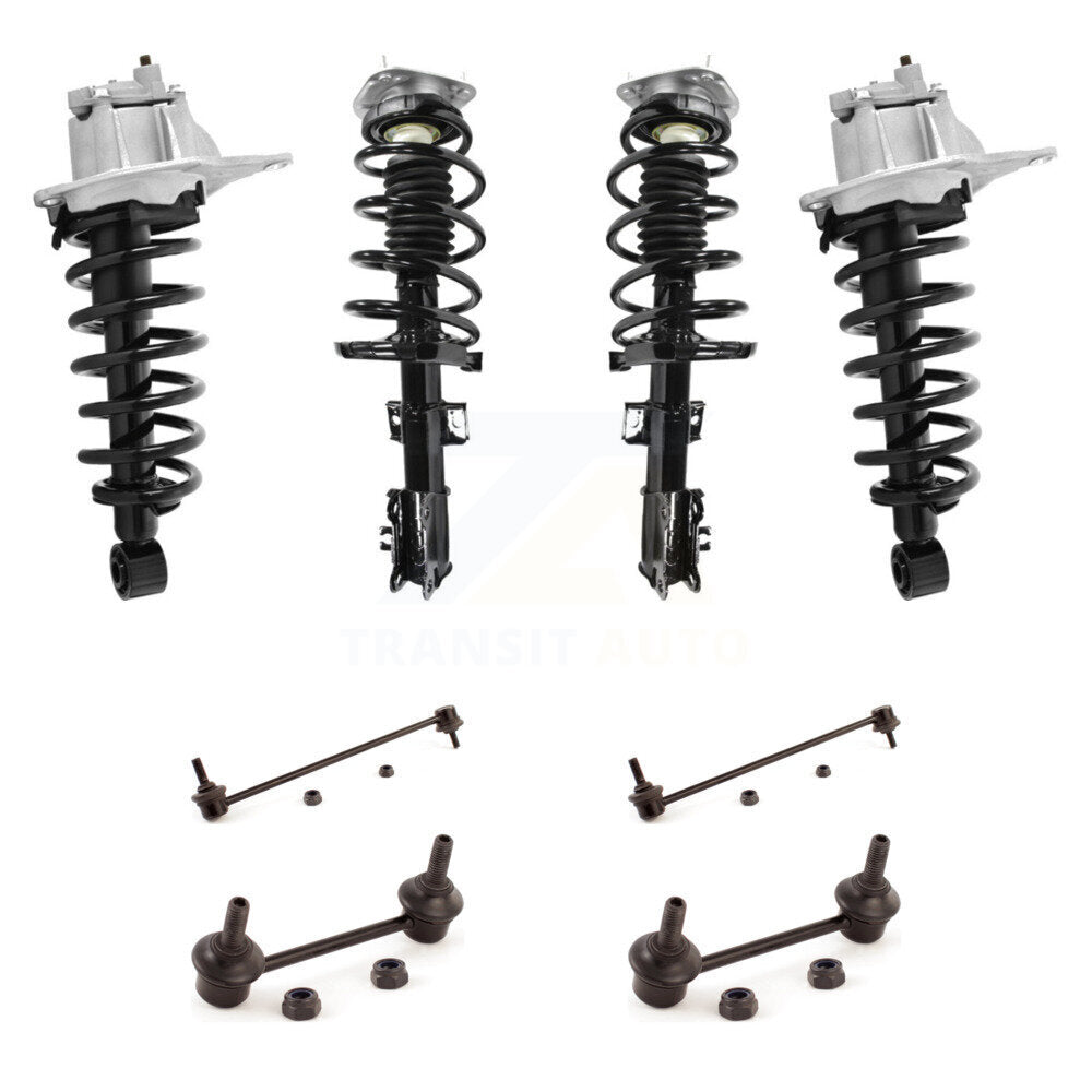 Front Rear Complete suspension Strut & TOR sway Bar Link Kit (8Pc) For Volvo XC70 KSS-107845
