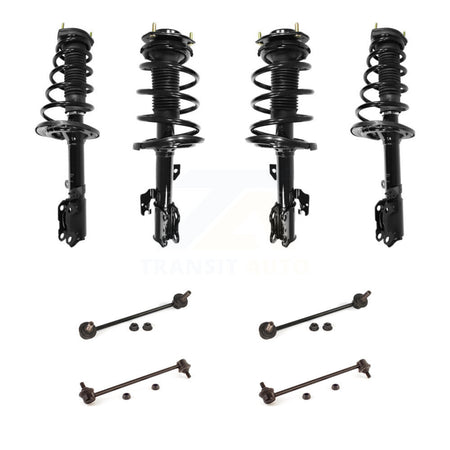 Front Rear Complete suspension Strut & TOR Bar Link Kit (8Pc) For 2007-2009 Lexus ES350 KSS-107854