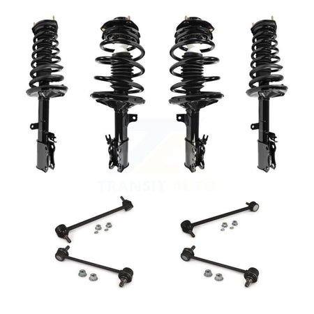 Front Rear Complete Strut & TQ Bar Link Kit (8Pc) For Toyota Camry Solara Avalon Lexus KSS-107856