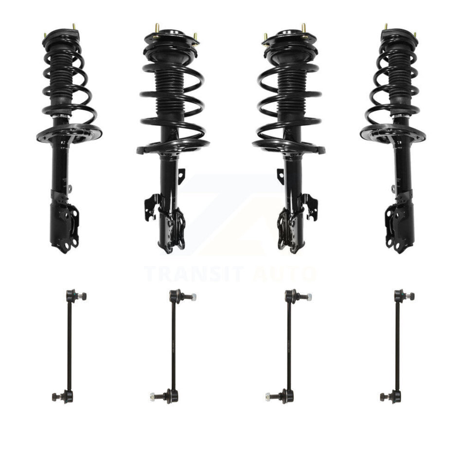 Front Rear Complete Strut & TQ sway Bar Link Kit (8Pc) For 2006 Toyota Avalon To 02 06 KSS-107872