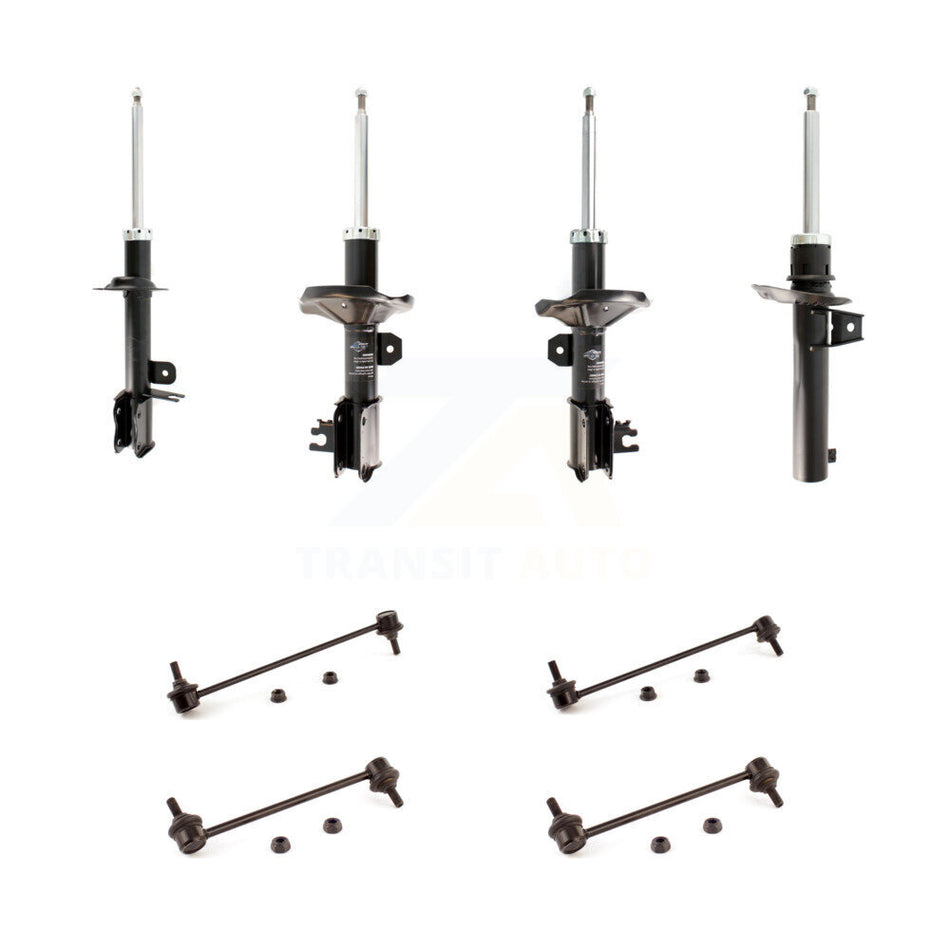 Front Rear suspension Strut & TOR sway Bar Link Kit (8Pc) For Chevrolet Optra KSS-107877
