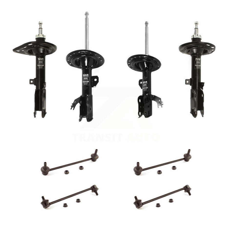 Front Rear suspension Strut & TOR sway Bar Link Kit (8Pc) For Toyota Camry KSS-107879