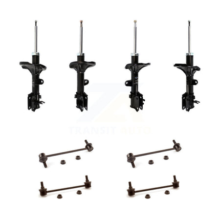Front Rear suspension Strut & TOR sway Bar Link Kit (8Pc) For Hyundai Tucson Kia Sportage KSS-107881