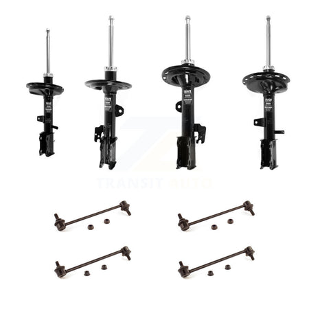 Front Rear suspension Strut & TOR sway Bar Link Kit (8Pc) For Toyota Highlander AWD KSS-107882