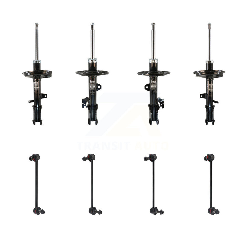Front Rear suspension Strut & TOR sway Bar Link Kit (8Pc) For Toyota Highlander AWD KSS-107882