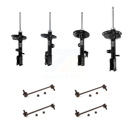Front Rear suspension Strut & TOR sway Bar Link Kit (8Pc) For 2009-2015 Toyota Venza AWD KSS-107883