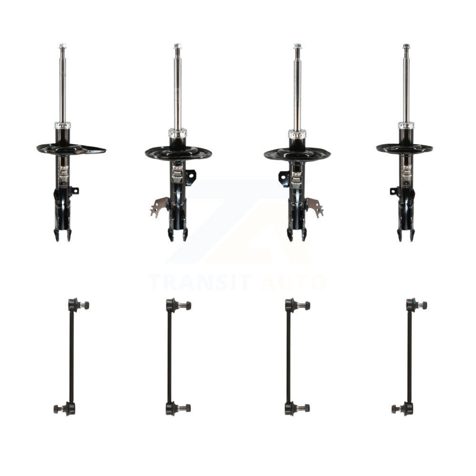 Front Rear suspension Strut & TQ sway Bar Link Kit (8Pc) For Toyota Camry KSS-107884