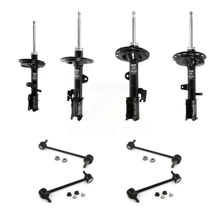 Front Rear suspension Strut & TQ sway Bar Link Kit (8Pc) For Toyota Highlander AWD KSS-107887