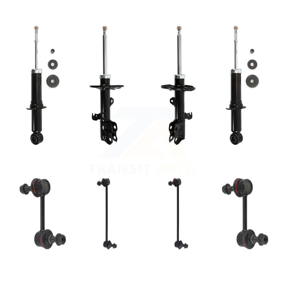 Front Rear suspension Strut & TOR sway Bar Link Kit (8Pc) For 2010 Pontiac Vibe FWD KSS-107892