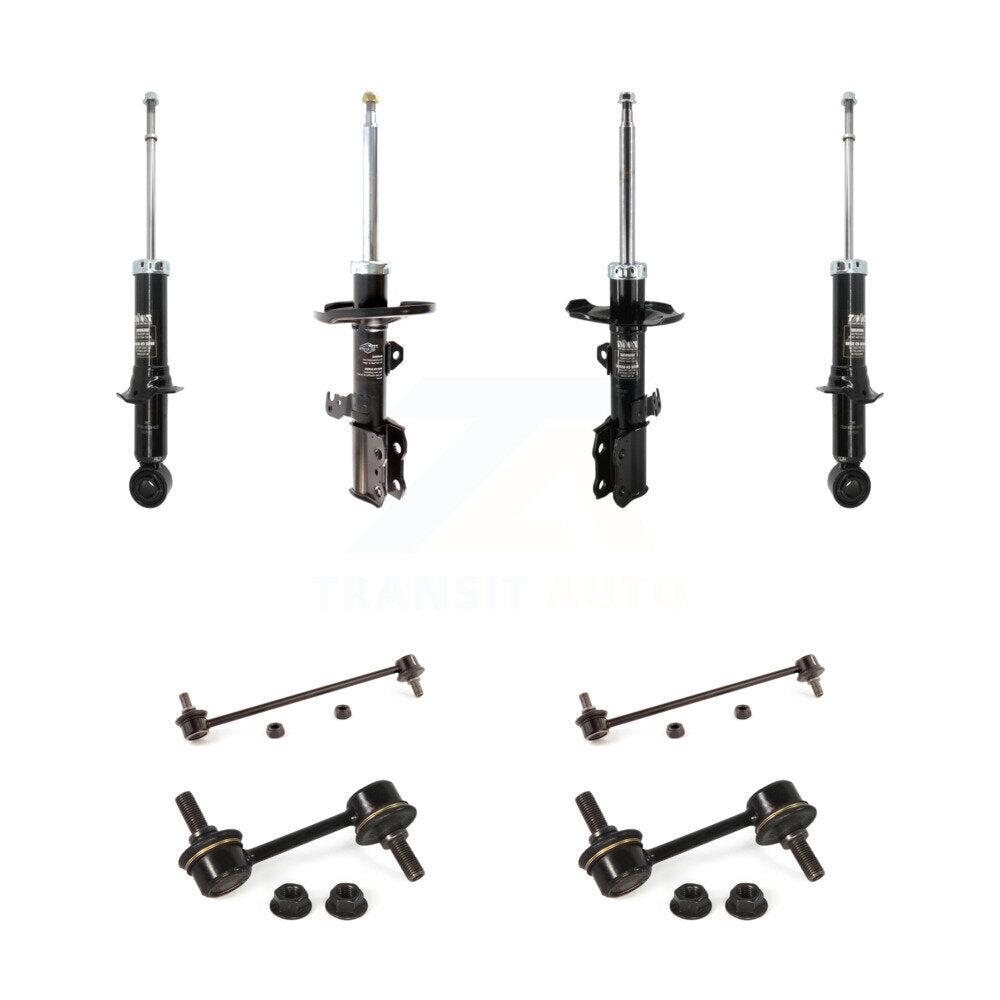 Front Rear suspension Strut & TOR sway Bar Link Kit (8Pc) For 2003-2006 Toyota Corolla KSS-107893