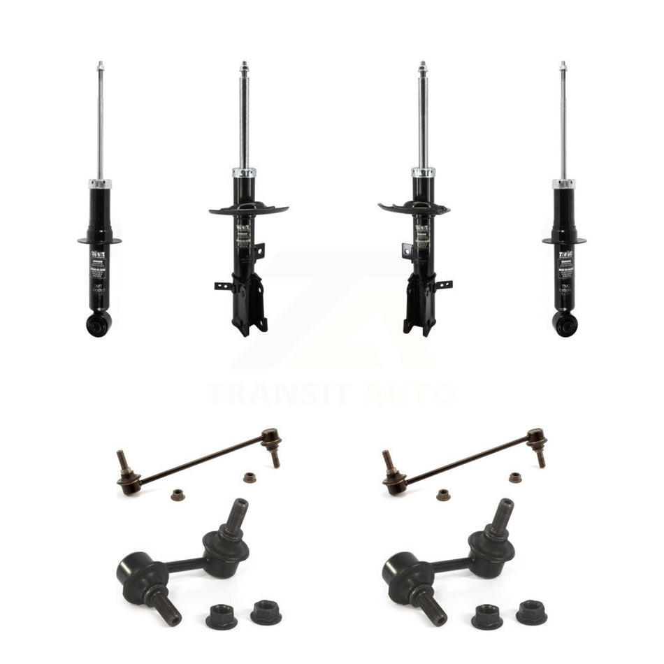 Front Rear suspension Strut & TOR sway Bar Link Kit (8Pc) For 2011-2019 Dodge Journey KSS-107894