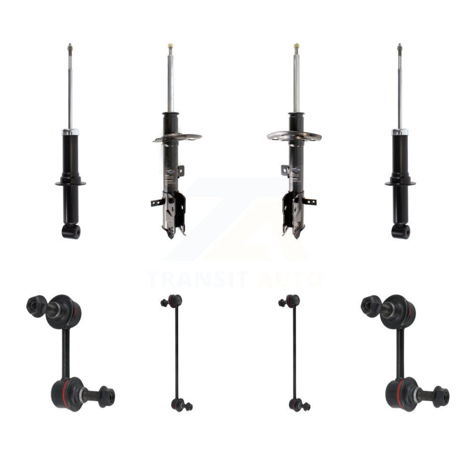 Front Rear Strut & TOR sway Bar Link Kit (8Pc) For Jeep Dodge Caliber Patriot Compass KSS-107899