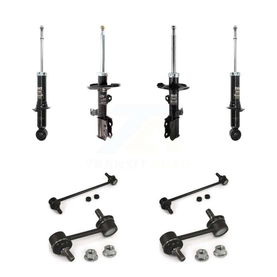 Front Rear suspension Strut & TQ sway Bar Link Kit (8Pc) For 2003-2006 Toyota Corolla KSS-107905