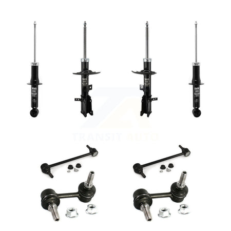 Front Rear suspension Strut & TQ sway Bar Link Kit (8Pc) For 2011-2019 Dodge Journey KSS-107906