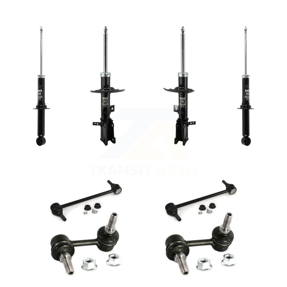 Front Rear suspension Strut & TQ sway Bar Link Kit (8Pc) For 2009-2010 Dodge Journey AWD KSS-107907