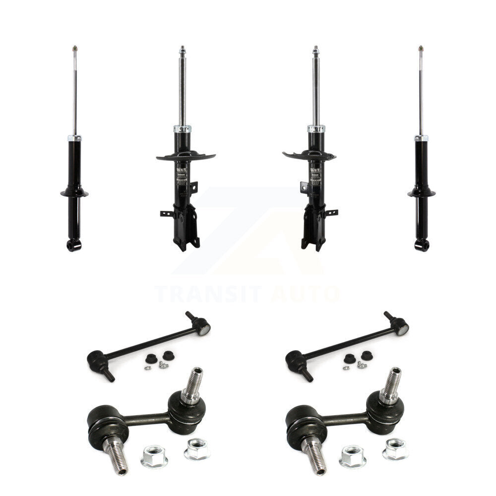 Front Rear suspension Strut & TQ sway Bar Link Kit (8Pc) For Dodge Journey KSS-107909
