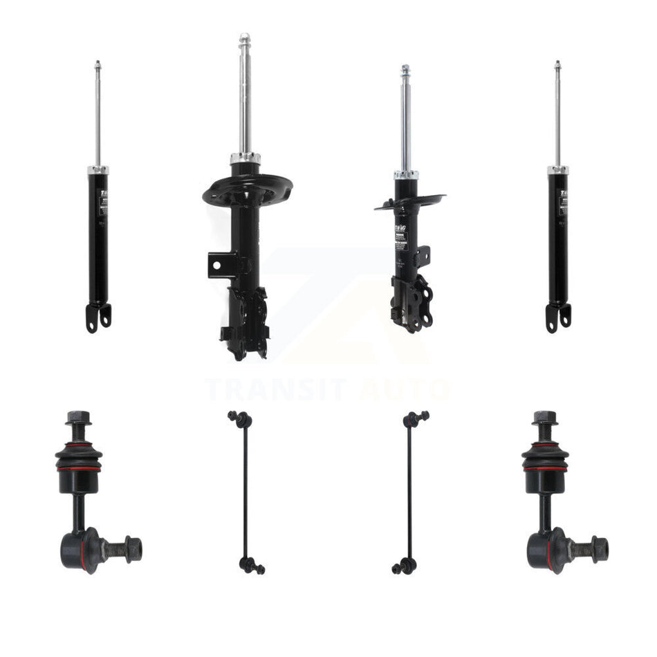 Front Rear Strut Shock & TOR sway Bar Link Kit (8Pc) For 2012 Kia Optima LX/EX/SX KSS-107911