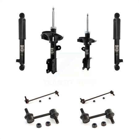 Front Rear Strut Shock & TOR sway Bar Link Kit (8Pc) For 2007-2012 Hyundai Veracruz KSS-107915