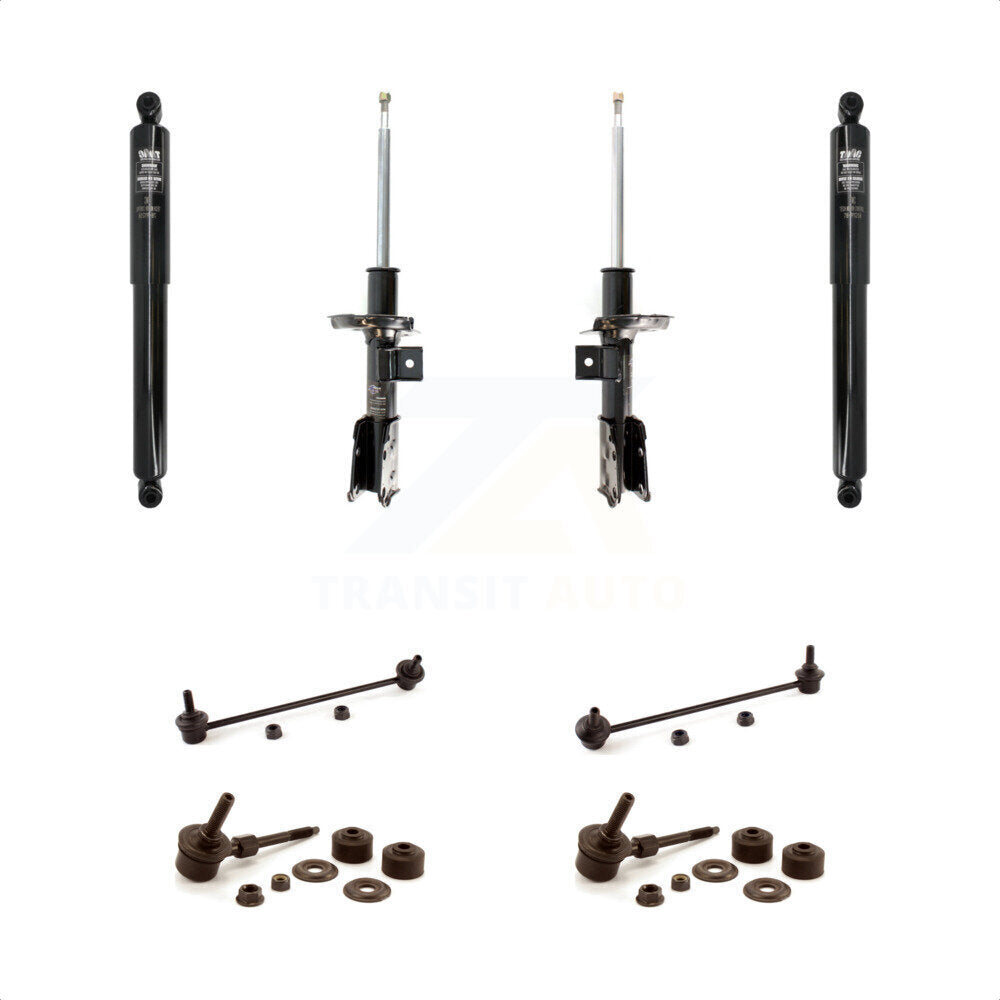 Front Rear Strut Shock & TOR sway Bar Link Kit (8Pc) For Chevrolet Equinox Pontiac KSS-107916