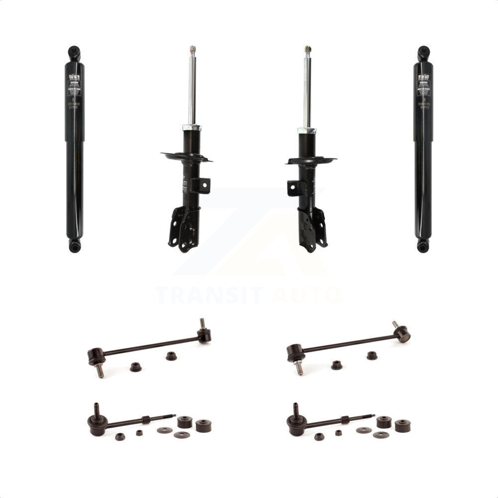 Front Rear Strut Shock & TOR sway Bar Link Kit (8Pc) For Saturn Vue Suzuki XL-7 KSS-107919