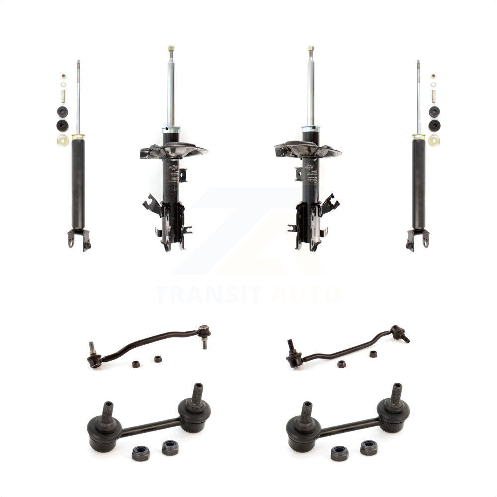 Front Rear Strut Shock & TOR sway Bar Link Kit (8Pc) For 2002-2006 Nissan Altima KSS-107924