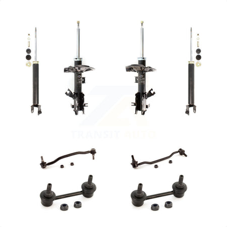 Front Rear Strut Shock & TOR sway Bar Link Kit (8Pc) For 2002-2006 Nissan Altima KSS-107924