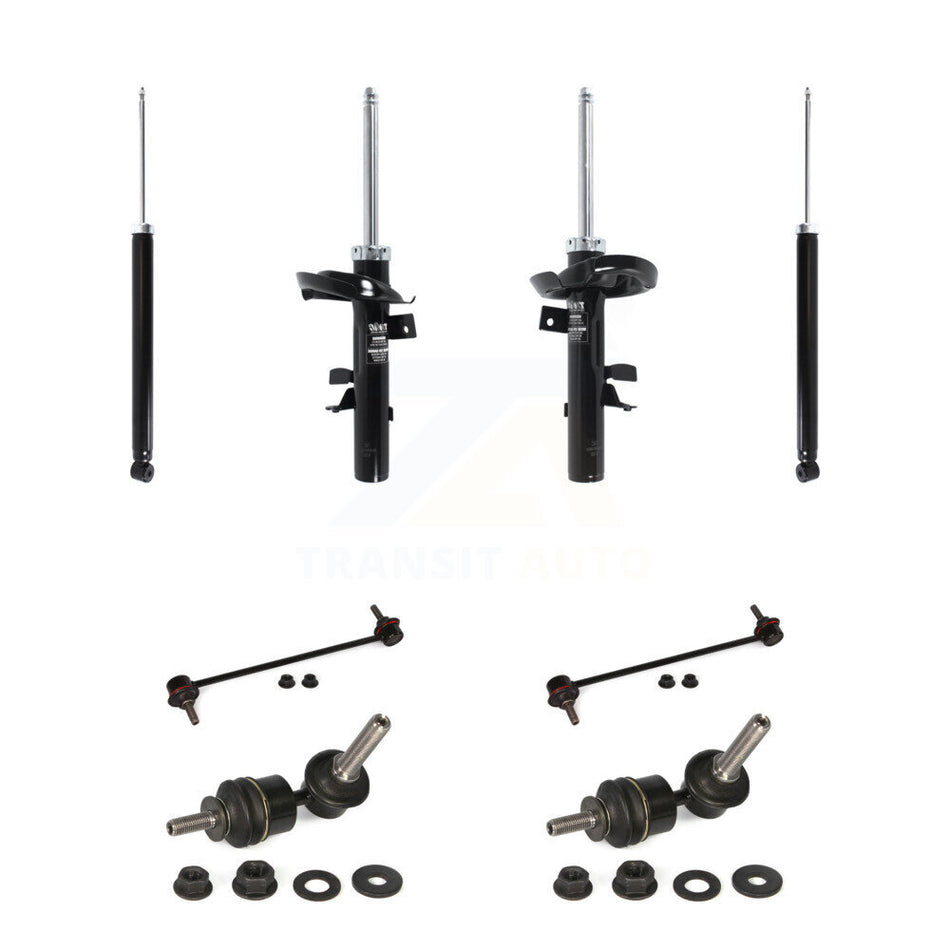 Front Rear Suspension Strut Shock & TOR sway Bar Link Kit (8Pc) For Ford C-Max KSS-107936