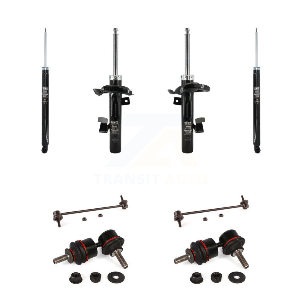 Front Rear Suspension Strut Shock & TOR sway Bar Link Kit (8Pc) For Mazda 3 5 KSS-107939