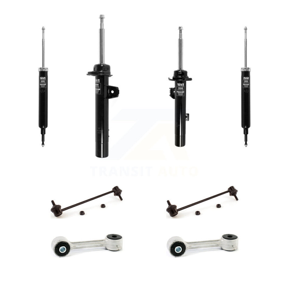 Front Rear Suspension Strut Shock & TOR Bar Link Kit (8Pc) For 2006 BMW 325Ci 330Ci KSS-107943