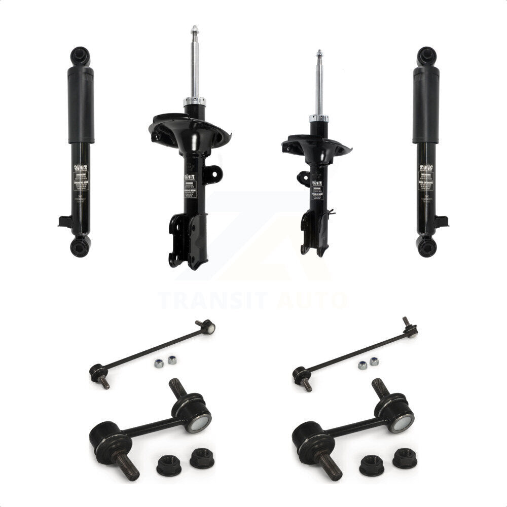 Front Rear Strut Shock & TQ sway Bar Link Kit (8Pc) For 2007-2012 Hyundai Veracruz KSS-107956