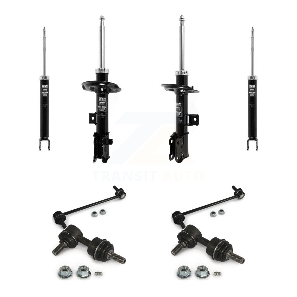 Front Rear Strut Shock & TQ sway Bar Link Kit (8Pc) For Hyundai Tucson Kia Sportage KSS-107961