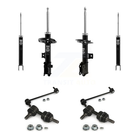 Front Rear Strut Shock & TQ sway Bar Link Kit (8Pc) For Hyundai Tucson Kia Sportage KSS-107961